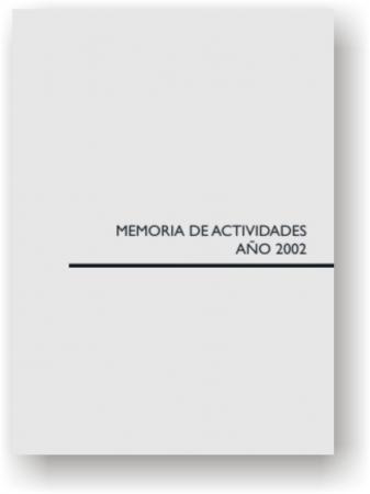 Memoria de Actividades 2002